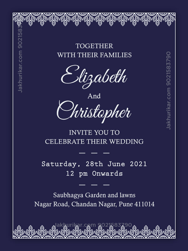  Wedding invitation card in marathi | cheap save the dates 